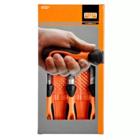 Set de pile BAHCO, medii 250 mm, 3 piese