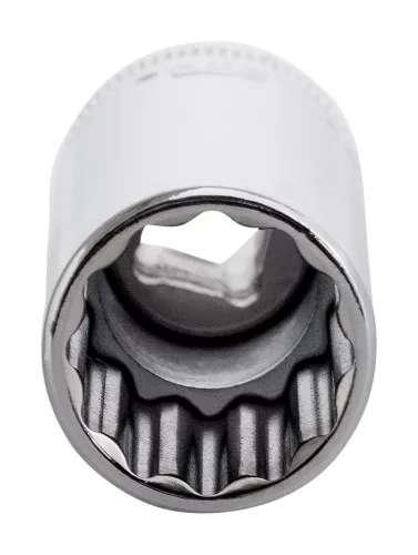 Cheie tubulară BAHCO de 1/4" lungă, Bi-Hex cu perete subțire, blister 5,5 mm