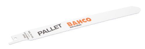 BAHCO Orrfűrészlap Sandflex® Bi-metal, raklapbontó 228 mm (100 db), fehér színű