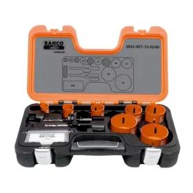   Set de tăietoare circulare bimetalice BAHCO Sandflex®, 22-64 mm (10 bucăți)