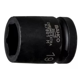 Cheie tubulară BAHCO de 1/2”, hexagonală, 24 mm