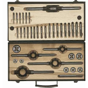 BAHCO Menetmetsző és fúró készlet, 37 részes, M5-M12