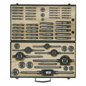   BAHCO Menetmetsző és fúró készlet, 54 részes, inch méretekhez