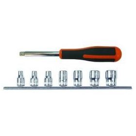 Set chei tubulare BAHCO 1/4" 7 bucăți