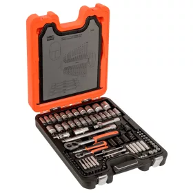   Set chei tubulare BAHCO 1/4”, 1/2” + chei inelare și fixe, 106 bucăți