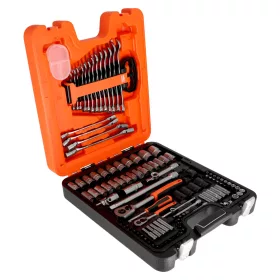 Set chei tubulare BAHCO 1/2"+1/4", 108 bucăți