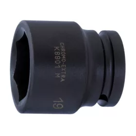BAHCO, 3/4” Gépi dugókulcs, metrikus, HEX, 33 mm