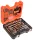 Set chei tubulare BAHCO 1/4”, 1/2” + chei inelare și fixe, 91 bucăți