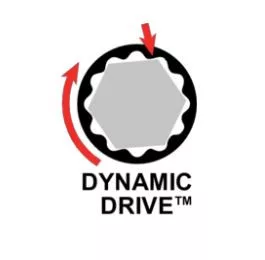 BAHCO 3/8" Dugókulcs, Bi-Hex, vékony falú, 16 mm