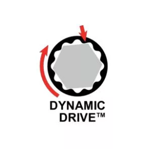 BAHCO 3/8" Dugókulcs, Bi-Hex, vékony falú, 3/4"