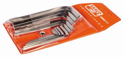 Set chei Allen BAHCO, 2-12 mm (11 bucăți)