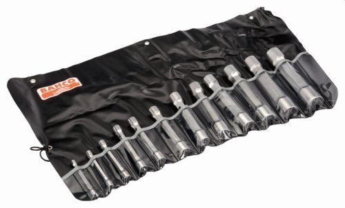 BAHCO Kétoldalas csőkulcs készlet tartóban 6-32 mm (12 részes)