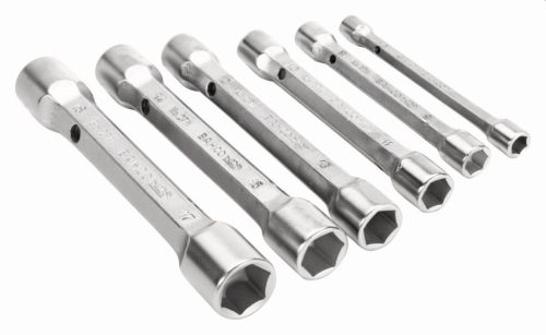 Set chei tubulare cu cap dublu BAHCO 6-19 mm (6 bucăți)