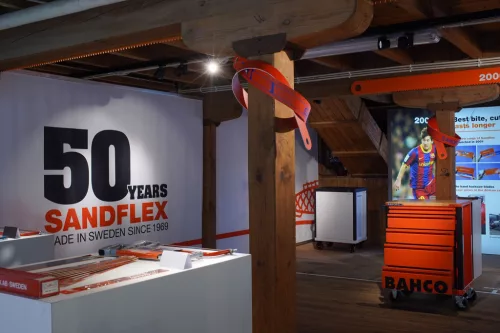 Lamă de ferăstrău manual pentru metal BAHCO Bi-metal + Cobalt, pas PROGRESSIV al dinților, TPI=18-28, 300 mm