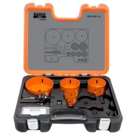   Set de tăietoare circulare bimetalice BAHCO Sandflex®, 51-11 mm (6 bucăți)