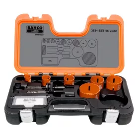   Set de tăietoare circulare bimetalice BAHCO Sandflex®, 22-64 mm (9 bucăți)