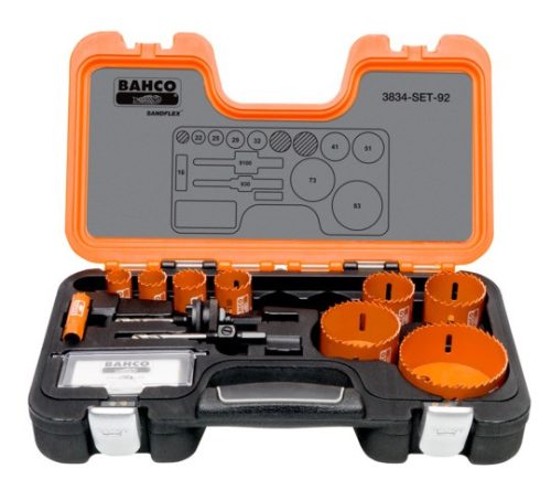 BAHCO Sandflex® Bi-metal körkivágó készlet, 16-83 mm (11 részes)