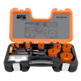   Set de tăietoare circulare bimetalice BAHCO Sandflex®, 16-64 mm (12 bucăți)