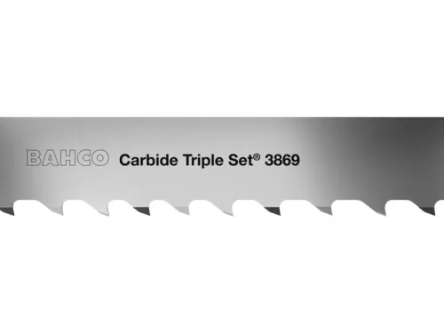 34-1.1-TS-3, BAHCO szalagfűrészlap 3869 TS Carbide Triple Set®  szalagfűrészlap