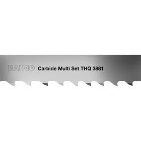   67-1.6-THQ-1.4/2, Pânză de fierăstrău cu bandă BAHCO 3881 THQ Carbide Multi Chip