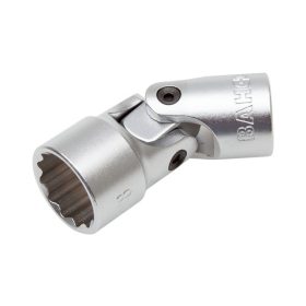   BAHCO 3/8" Csuklós dugókulcsfej, Bi-Hex inch, vékony falú