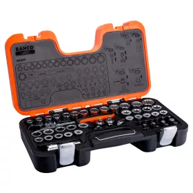 Set chei tubulare BAHCO, 53 piese
