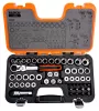 Set chei tubulare BAHCO, 53 piese
