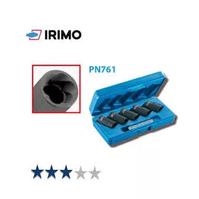   IRIMO Dugókulcsfej készlet lesarkított csavarhoz 1/2"