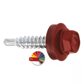 4,8x19mm Hlf. Șurub de ancorare autoforant RAL 6011
