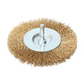 Csapos drótkorong, hullámos réz/acél  75x6 mm