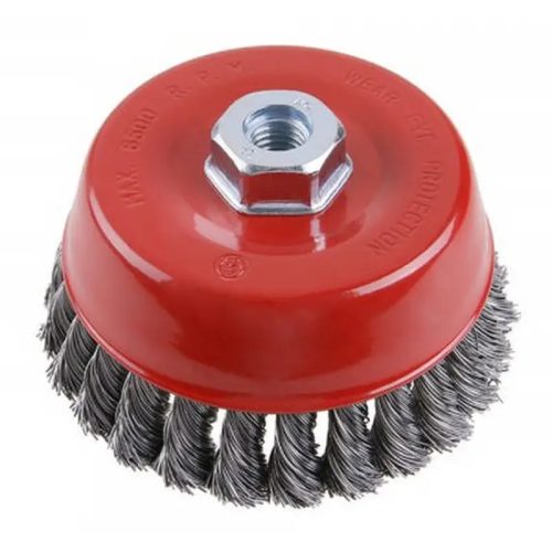 80/0,5 M14 Fazékkefe csavart acél