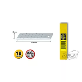 OLFA LB-10 Standard törhető tartalékpenge, 18 mm (10 db)