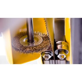 Forgácskefe furatos, rezezett 50x10 mm