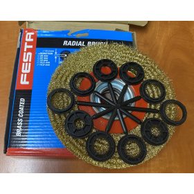 Perie rotundă ondulată 175x22, ondulată din cupru 0,3 mm