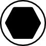 BAHCO Imbusz bit 8x25 mm, (5 db)