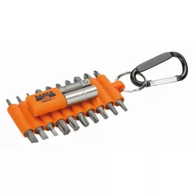   BAHCO 22 darabos bitkészlet Lapos, PH, PZ, TORX®, bittartó és 1/4" dugókulcs átalakító