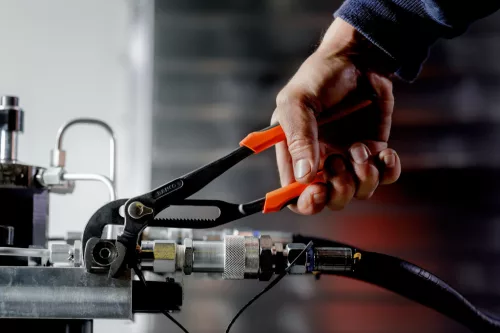 BAHCO Vízpumpafogó, nyomógombos 300 mm