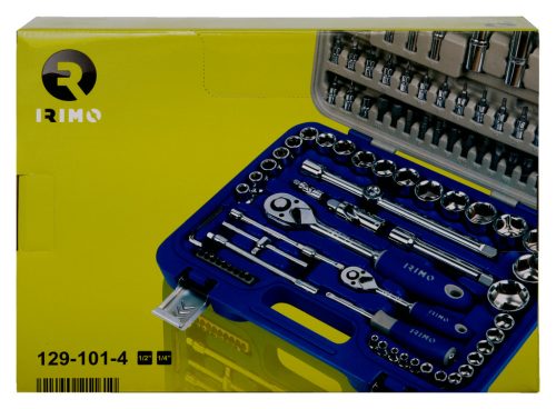 Set chei tubulare IRIMO 1/2"-1/4", 101 bucăți