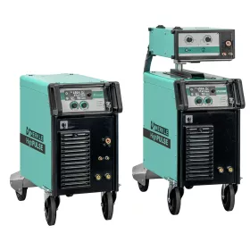 Merkle hegesztőgép Synergic MIG HighPULSE touch 400 DW tartozékokkal és TEDAC SBT 504 W 4m-es heges