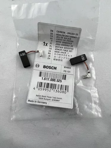 BOSCH Szénkefe készlet 1.617.000.525