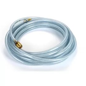   Levegőstömlő szövetbetétes 10fm csatlakozókkal 9mm, 21bar