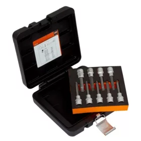 Set chei tubulare BAHCO 1/2", Ribe, 9 bucăți