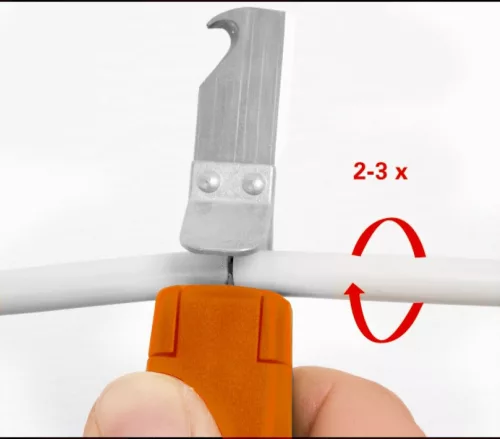 BAHCO Forgó kábelcsupaszoló, 4-28mm