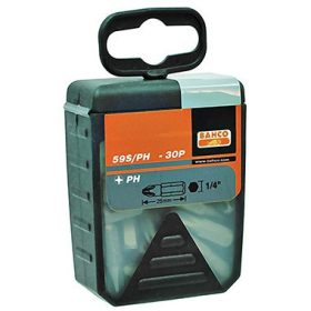 Biți de șurubelniță BAHCO PH2x25 mm (30 buc)