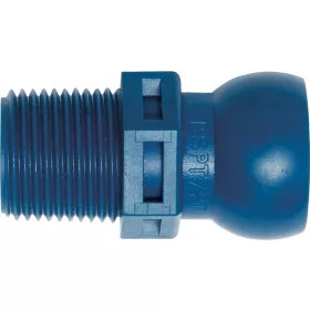   Conector LOC-LINE cu filet exterior de 1/2" (3/8" BSPT)