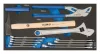 IRIMO Fém gurulós szerszámosláda szerszámokkal, 3 fiókkal +1db rekesz, 720x320x520 mm (96 részes)
