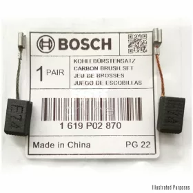 BOSCH Szénkefe készlet 1.619.P02.870