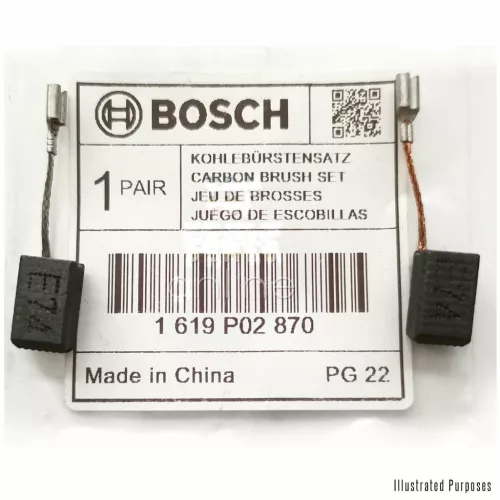 BOSCH Szénkefe készlet 1.619.P02.870