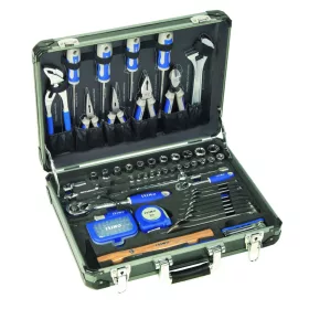   Trusă de scule IRIMO din aluminiu, cu set de scule cu 96 de piese