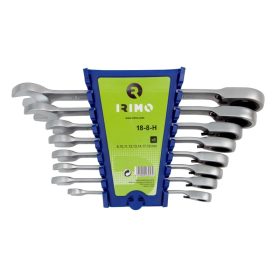   IRIMO Racsnis csillag-villás kulcs készlet, 8-19 mm, 8 RÉSZES